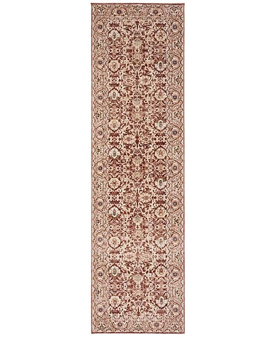 Lauren Ralph Lauren Warwick LRL1310B Oxblood 2'2" X 10' Runner Area Rug
