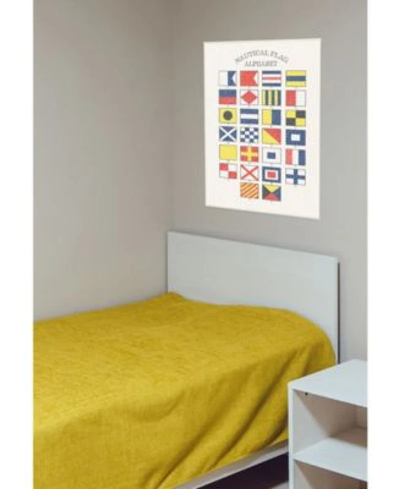 Stupell Industries Nautical Flag Alphabet Art Collection