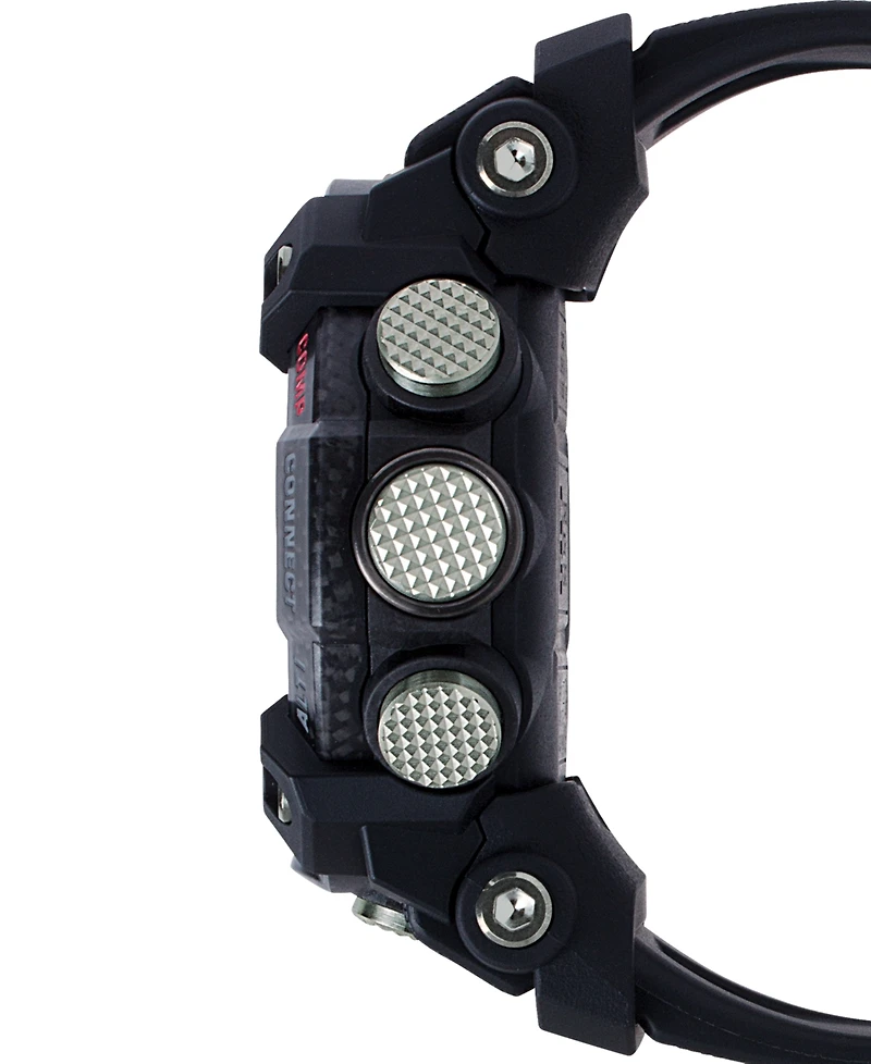 G-Shock Men's Analog-Digital Connected Mudmaster Black Resin Strap Watch 53.1mm