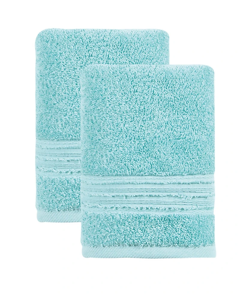 Ozan Premium Home Cascade 2-Pc. Hand Towel Set