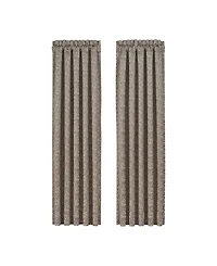 J Queen New York Cracked Ice Window Panel Pair, 50" x 84"