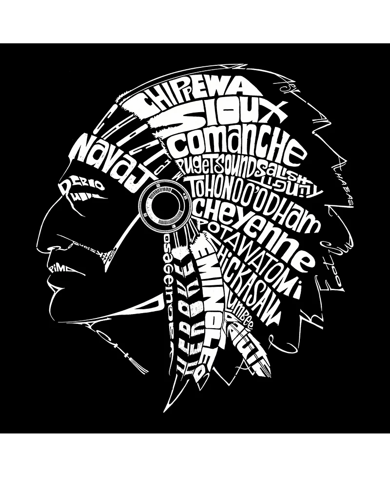 La Pop Art Men's Premium Word T-Shirt