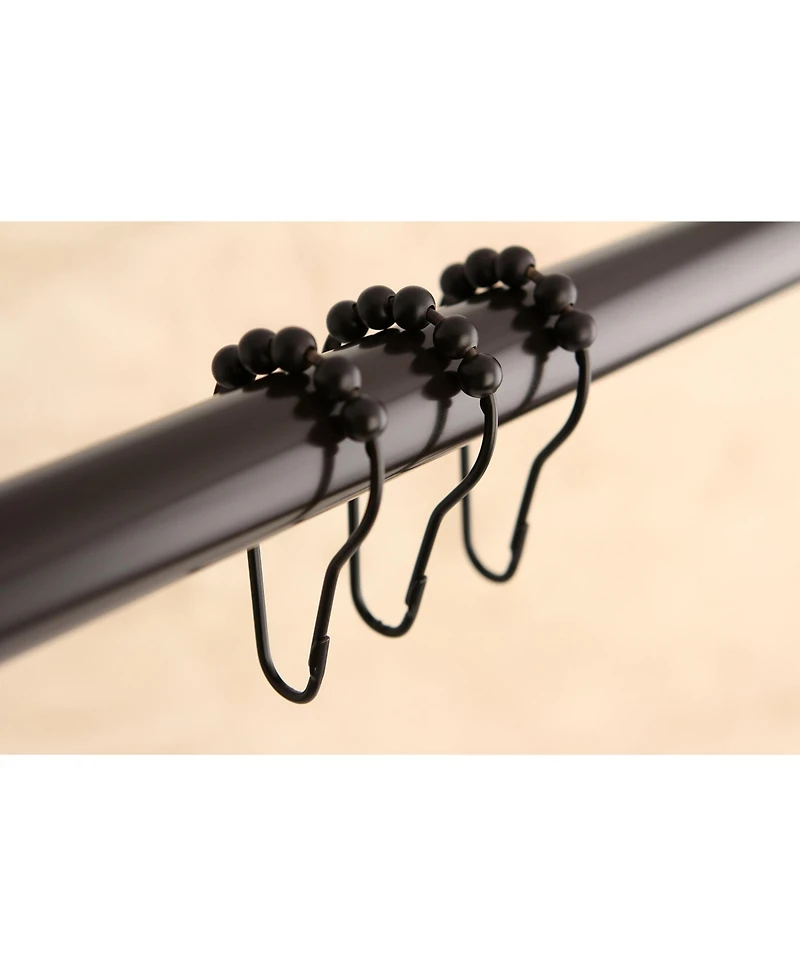 Kingston Brass Roller Ball Shower Curtain Rings 12Pcs/Set