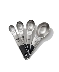 Oxo Good Grips Set of 4 Stainless Steel Magnetic Measuring Spoons