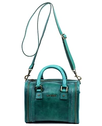 Old Trend Women's Genuine Leather Mini Trunk Crossbody Bag