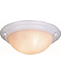 Volume Lighting Lunar 2-Light Flush Mount Ceiling Fixture