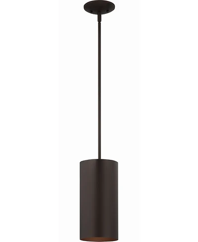 Volume Lighting 1-Light Cylinder Mini Pendant