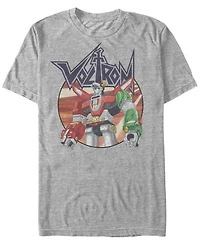 Voltron: Defender of the Universe Men's Robot Logo Short Sleeve T-Shirt