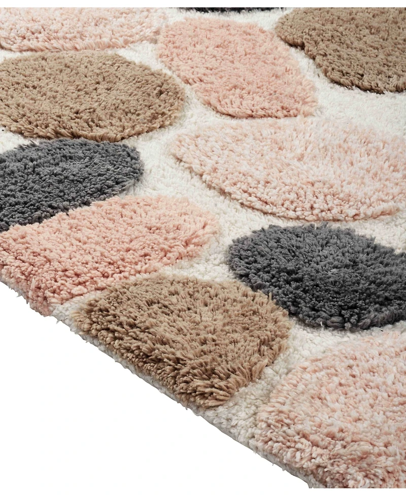 Chesapeake Pebbles Plush Bath Runner, 24" x 60"