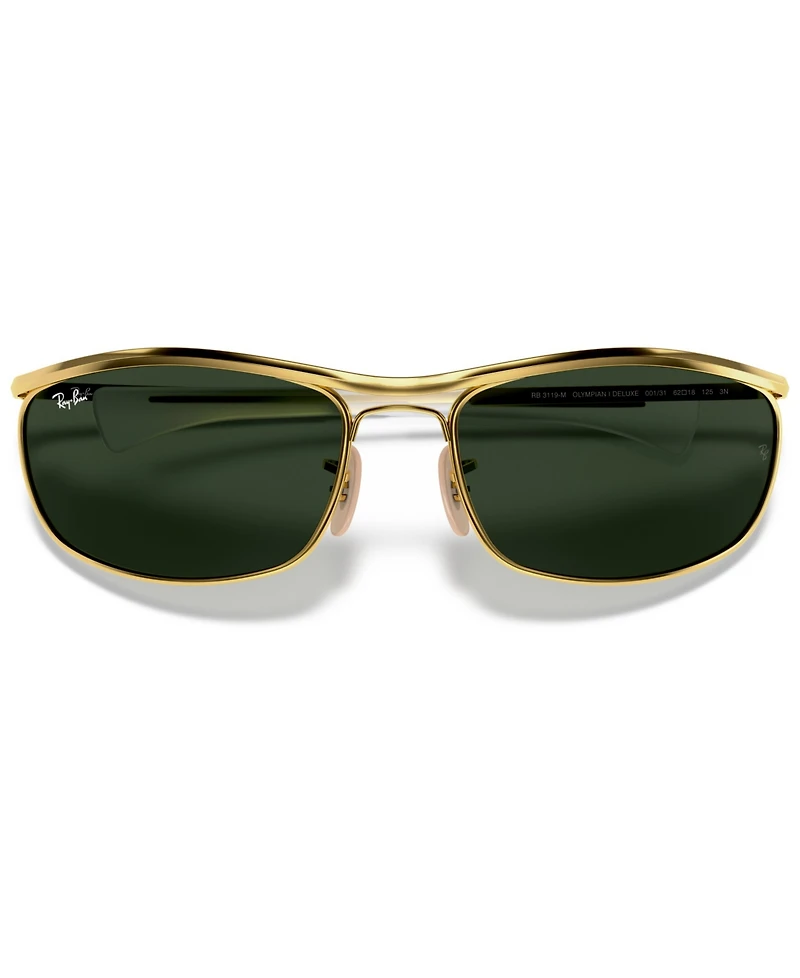 Ray-Ban Unisex Sunglasses, RB3119M 62 Olympian I Deluxe