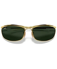 Ray-Ban Unisex Sunglasses, RB3119M 62 Olympian I Deluxe