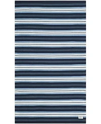 Lauren Ralph Lauren Leopold Stripe Lrl2462a Navy Area Rug Collection