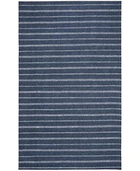 Lauren Ralph Lauren Miles Stripe Lrl6400d Navy Area Rug Collection