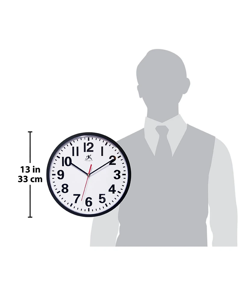 Infinity Instruments Round Wall Clock