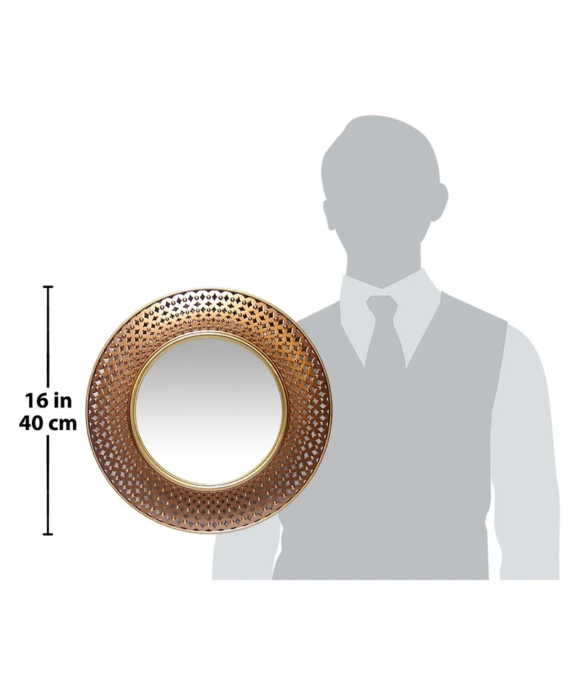 Infinity Instruments Round Wall Mirror