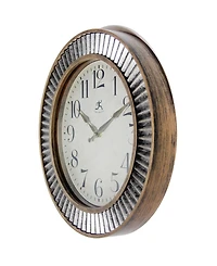 Infinity Instruments Round Wall Clock