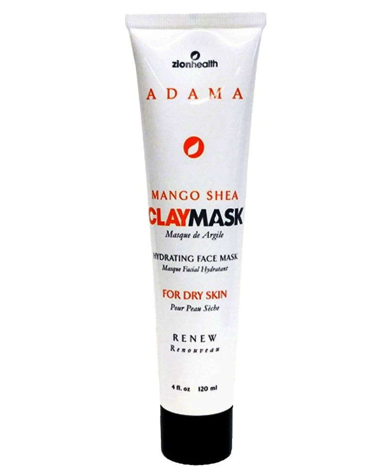 Zion Health Clay Mask Mango Face Mask, 4 oz