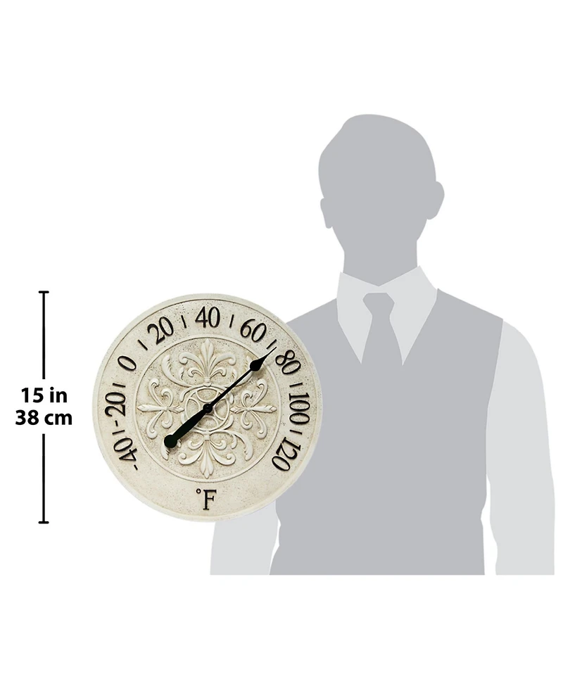 Infinity Instruments Round Wall Thermometer