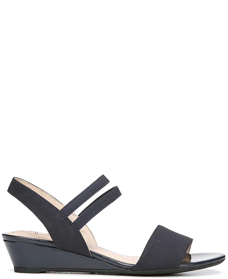 LifeStride Women's Yolo Ankle Strap Wedge Sandals