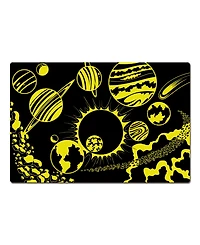 The Learning Journey Puzzle Doubles - Glow In The Dark Space- 100 Pieces