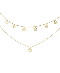 Amorcito Flower Child Layered Necklace