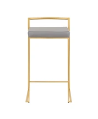 Fuji Gold Counter Stool, Set of 2