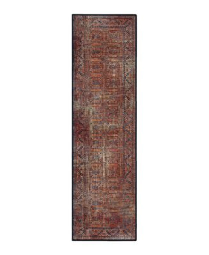 Closeout Palmetto Living Alexandria Northern Mashad Thatch Red Rug