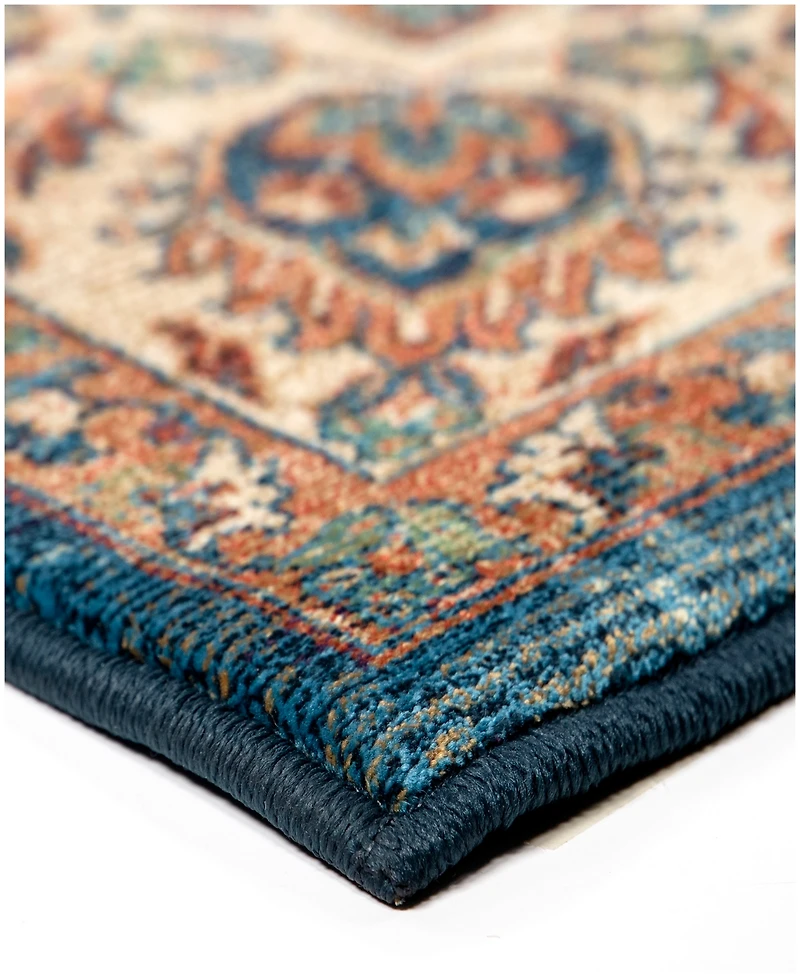 Closeout! Orian Alexandria Rochester Navy 5'1" x 7'6" Area Rug