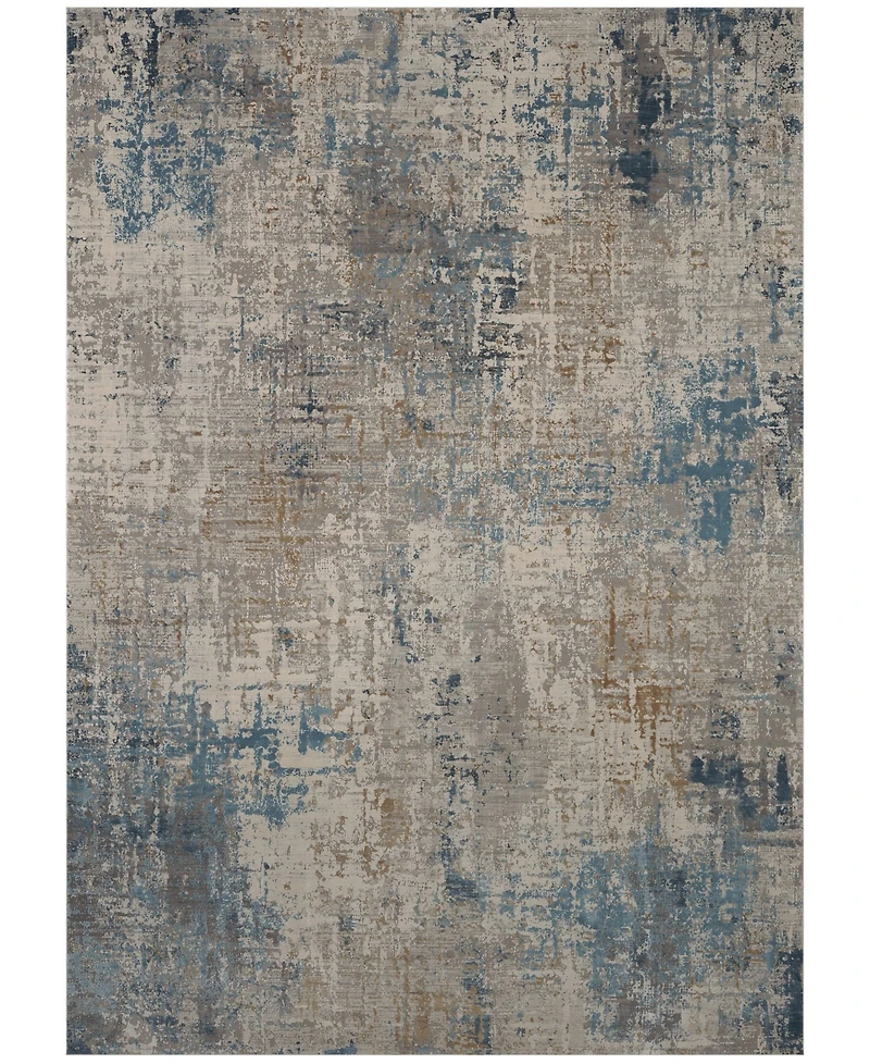 Karastan Tryst Marseille Blue 5' x 8' Area Rug