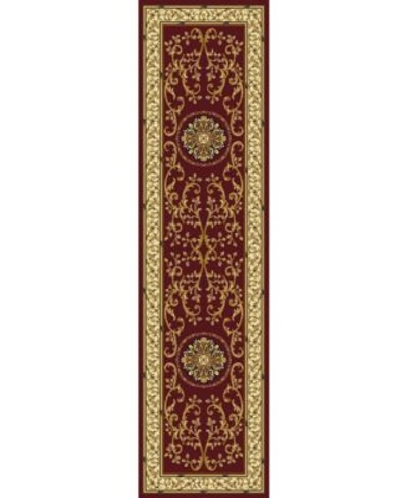 Closeout Km Home Navelli Red Area Rug Collection