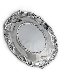Arthur Court Designs Aluminum Horse Oval Tray