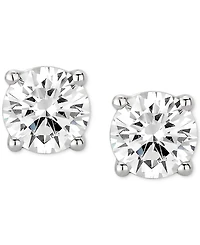 Gia Certified Diamond Stud Earrings (1 ct. t.w.) 14k White or Yellow Gold