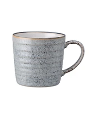 Denby Studio Grey 2 Piece Ridged Mug Set