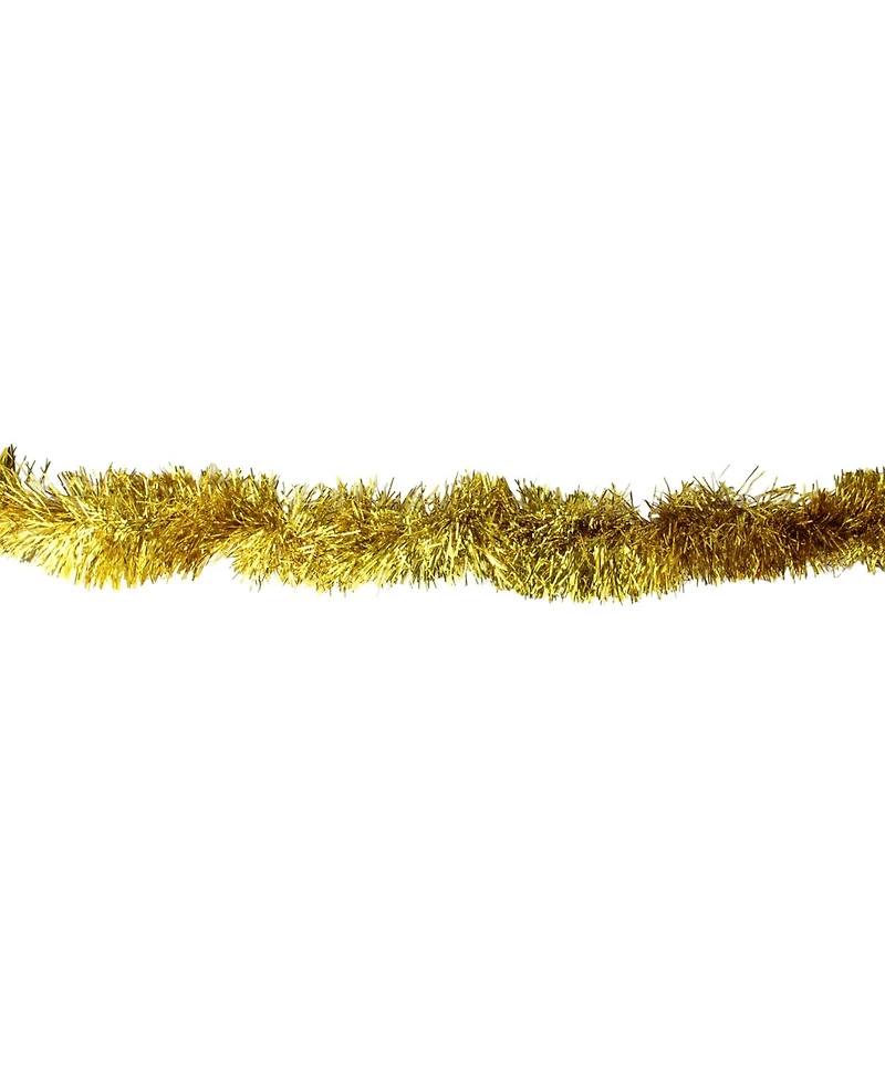 Northlight 50' Traditional Shiny Gold Christmas Foil Tinsel Garland - Unlit