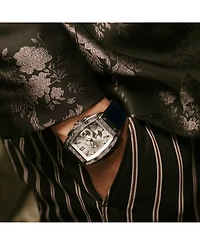 Jbw Men's Echelon Diamond (1/4 ct. t.w.) Watch in Stainless Steel 41mm