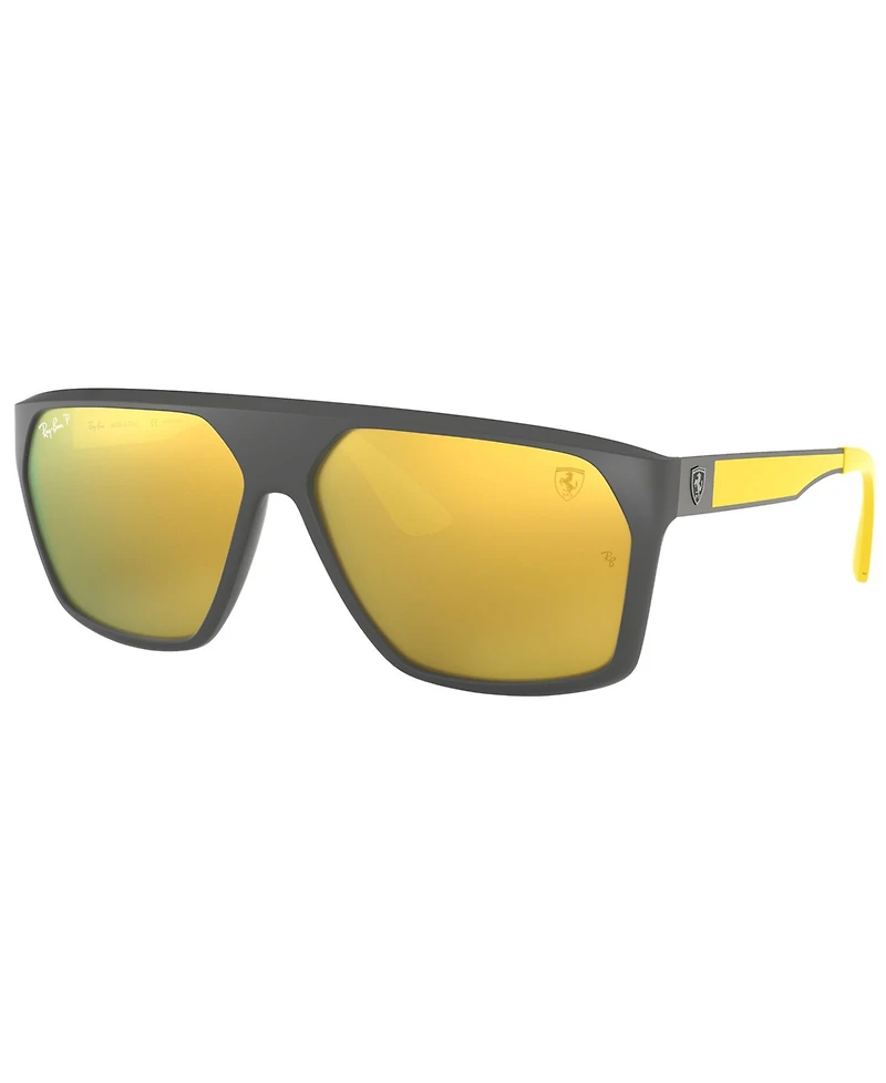 Ray-Ban Men's Polarized Sunglasses, RB4309M Scuderia Ferrari Collection 60