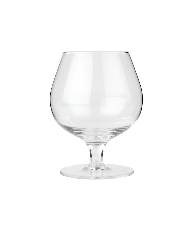 Viski Crystal Wingback Cognac Glasses, Set of 2, 17 Oz