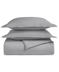 Charter Club 550 Thread Count 100% Cotton 3-Pc. Duvet Cover Set, Full/Queen, Exclusively at Macy's