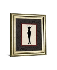Classy Art Fashion Dress I by Susan Osbourne Framed Print Wall Art, 22" x 26"