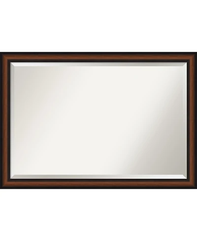 Amanti Art Yale Framed Bathroom Vanity Wall Mirror, 39.38" x 27.38"