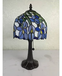 Amora Lighting Tiffany Style Iris Table Lamp