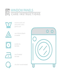 Ruffle Diamond 54" x 95" Curtain Set