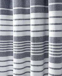 Lush Decor Nantucket Yarn Dyed Cotton Tassel Fringe Window Curtain Panels
