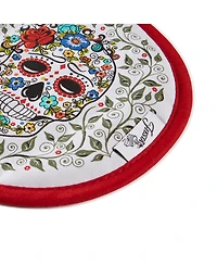 Fiesta Skull & Vine Oven Mitt & Pot Holder, Set of 2