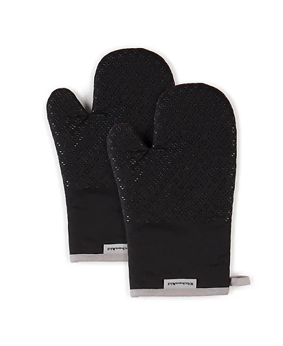 KitchenAid Asteroid Oven Mitts, 7"x 12.5", Set of 2