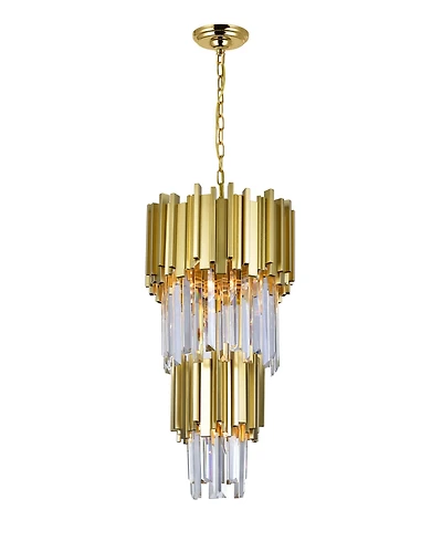 Cwi Lighting Deco 4 Light Down Mini Chandelier