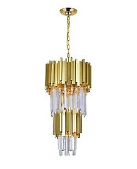 Cwi Lighting Deco 4 Light Down Mini Chandelier