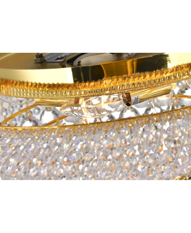 Cwi Lighting Empire 8 Light Flush Mount