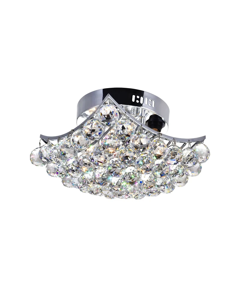 Cwi Lighting Queen 4 Light Flush Mount