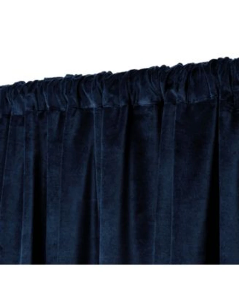 Lauren Ralph Lauren Velvety Room Darkening Back Tab Rod Pocket Curtain Panels